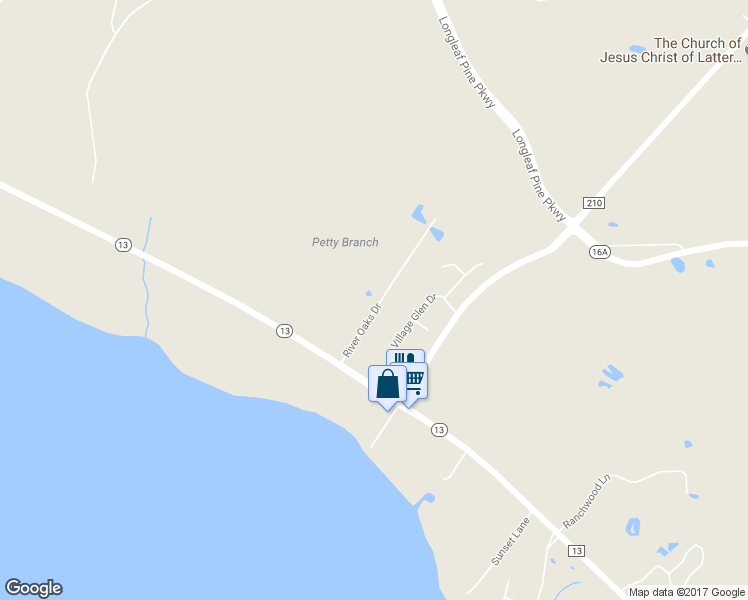 map of restaurants, bars, coffee shops, grocery stores, and more near 1931 River Oaks Drive in Jacksonville