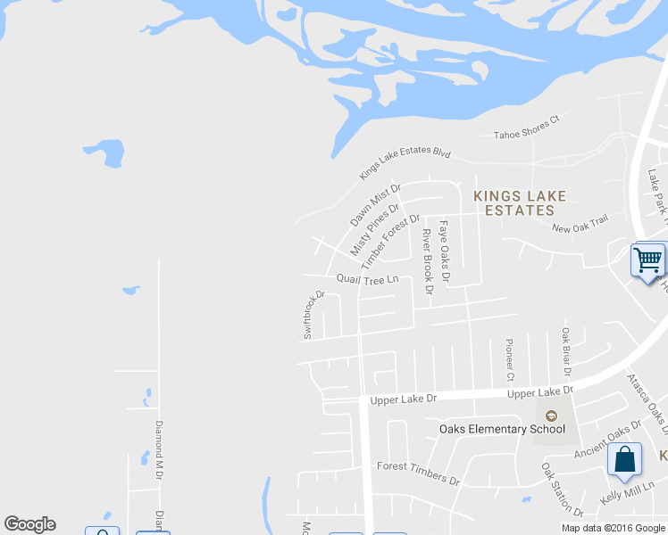 map of restaurants, bars, coffee shops, grocery stores, and more near 20006 Dawn Mist Drive in Humble