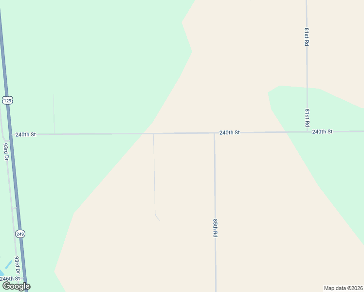 map of restaurants, bars, coffee shops, grocery stores, and more near 24007 85th Road in O'Brien