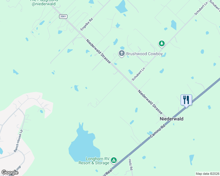 map of restaurants, bars, coffee shops, grocery stores, and more near 210 Windridge Drive in Niederwald