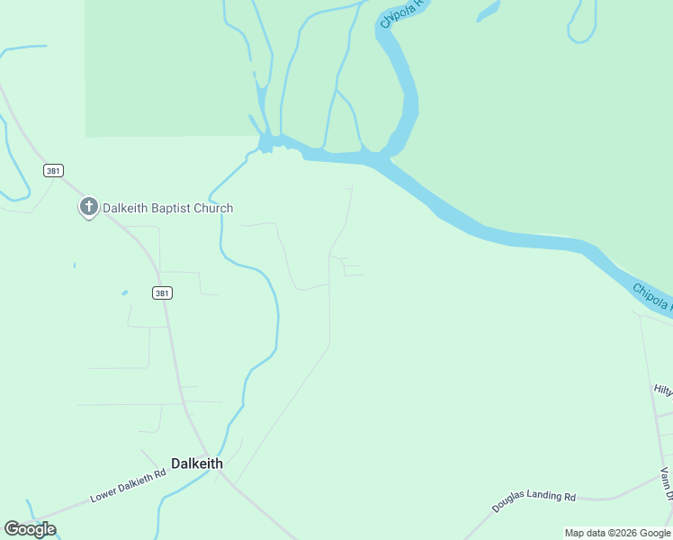 map of restaurants, bars, coffee shops, grocery stores, and more near 672 Bryant Landing Road in Wewahitchka