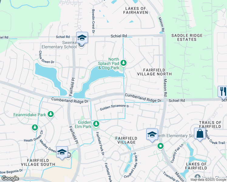 map of restaurants, bars, coffee shops, grocery stores, and more near 21007 East Kelsey Creek Trail in Cypress