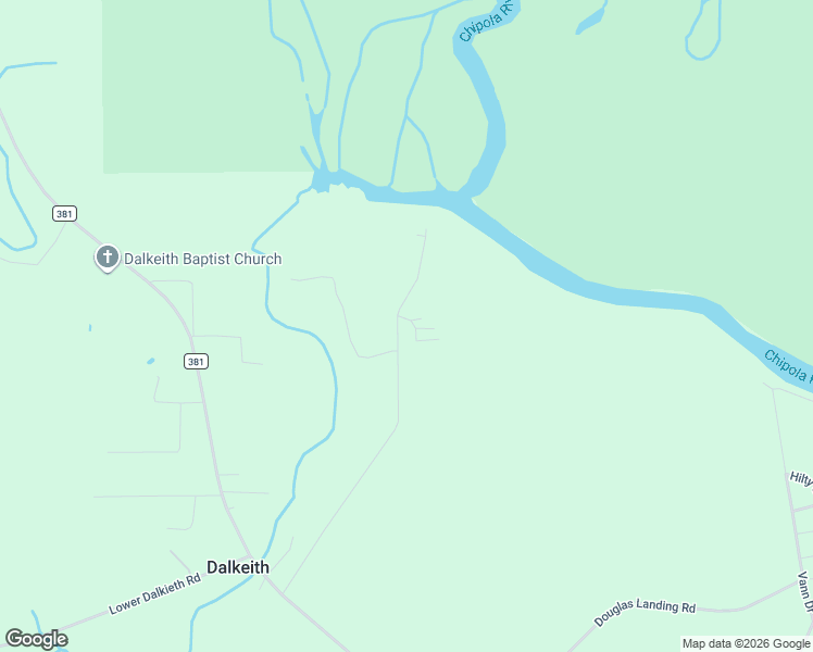 map of restaurants, bars, coffee shops, grocery stores, and more near 672 Bryant Landing Road in Wewahitchka