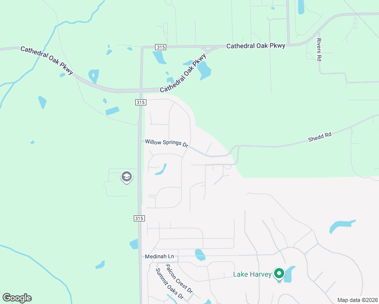 map of restaurants, bars, coffee shops, grocery stores, and more near 1719 Shedd Road in Green Cove Springs