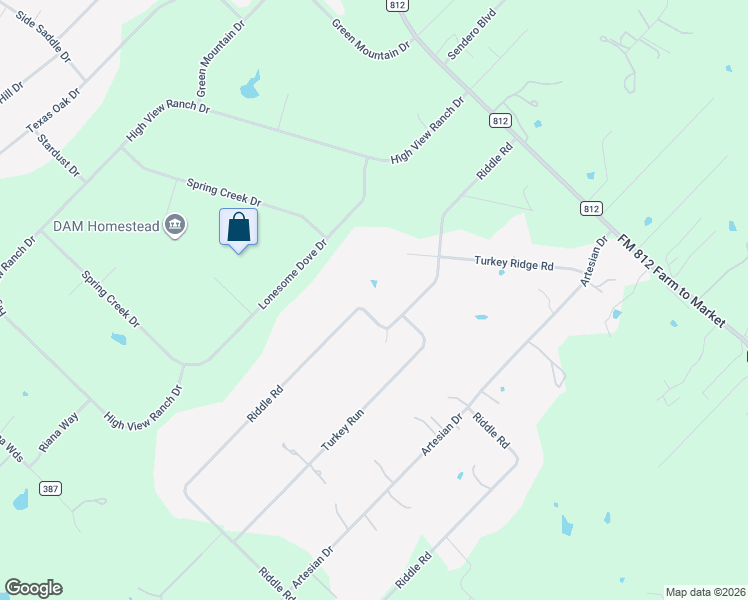 map of restaurants, bars, coffee shops, grocery stores, and more near 247 Riddle Road in Cedar Creek