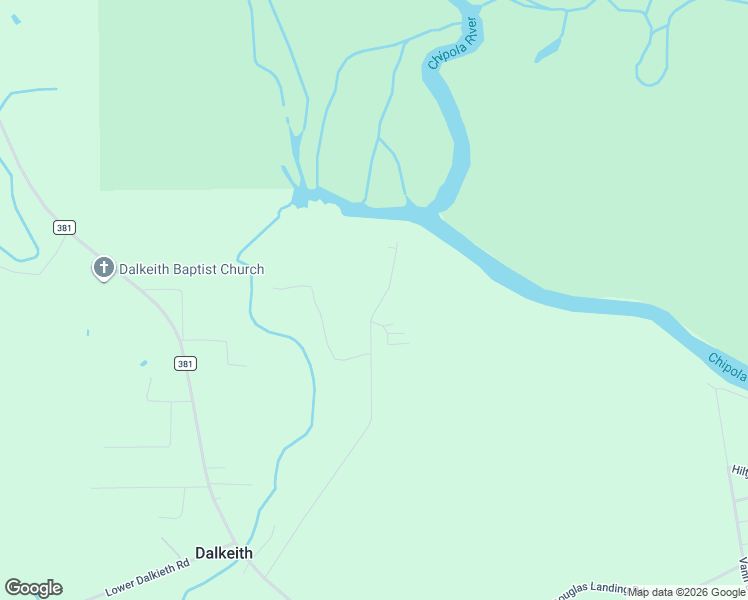 map of restaurants, bars, coffee shops, grocery stores, and more near 735 Bryant Landing Road in Wewahitchka