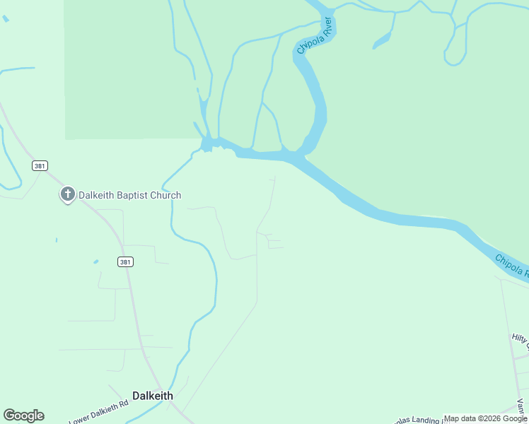 map of restaurants, bars, coffee shops, grocery stores, and more near 735 Bryant Landing Road in Wewahitchka