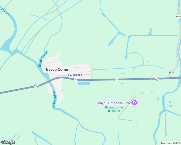 map of restaurants, bars, coffee shops, grocery stores, and more near 115-123 Gumbo St in Belle Rose