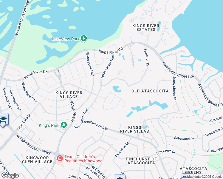 map of restaurants, bars, coffee shops, grocery stores, and more near 7503 Prairie Oak Trail in Humble
