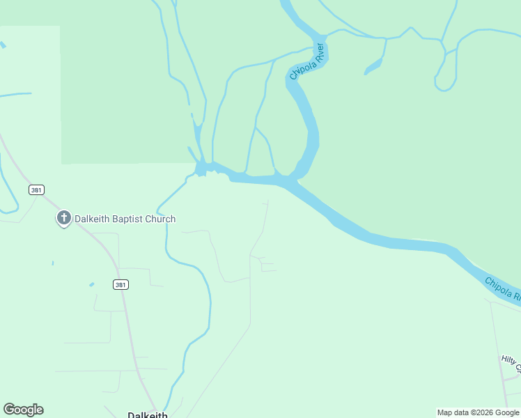 map of restaurants, bars, coffee shops, grocery stores, and more near 805 Bryant Landing Road in Wewahitchka