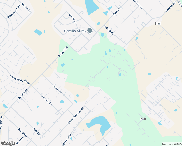 map of restaurants, bars, coffee shops, grocery stores, and more near 802 Peaceful Valley Road in Kyle