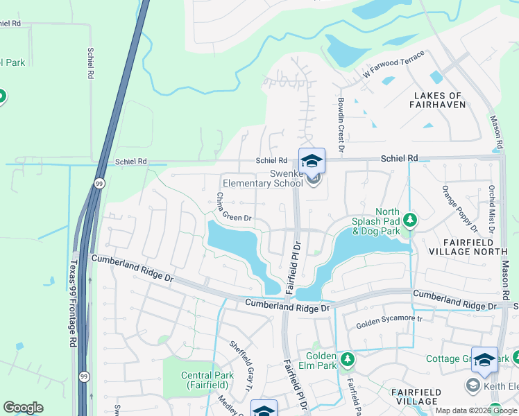 map of restaurants, bars, coffee shops, grocery stores, and more near 21603 East Winter Violet Court in Cypress