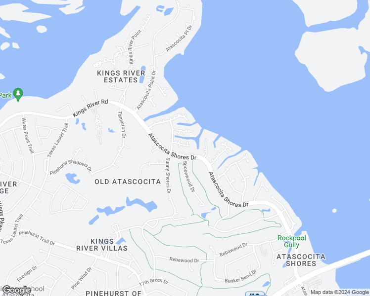 map of restaurants, bars, coffee shops, grocery stores, and more near 20515 Forest Stream Drive in Humble