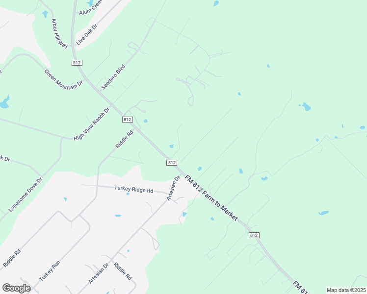 map of restaurants, bars, coffee shops, grocery stores, and more near 1382 Farm to Market Road 812 in Cedar Creek