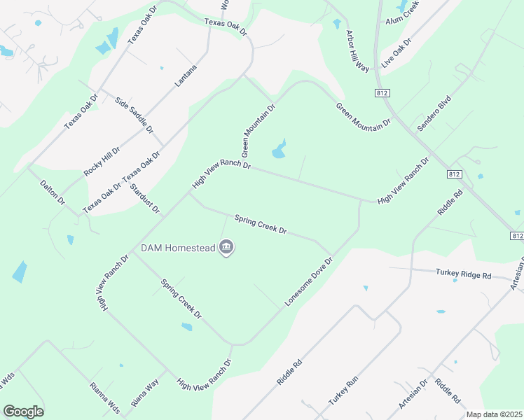 map of restaurants, bars, coffee shops, grocery stores, and more near 168 Spring Creek Drive in Cedar Creek