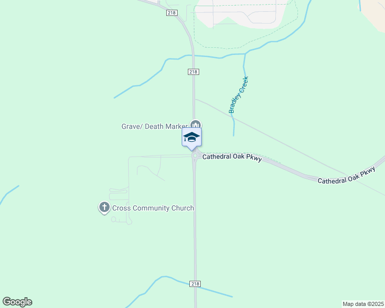 map of restaurants, bars, coffee shops, grocery stores, and more near 2945- County Road 218 in Green Cove Springs