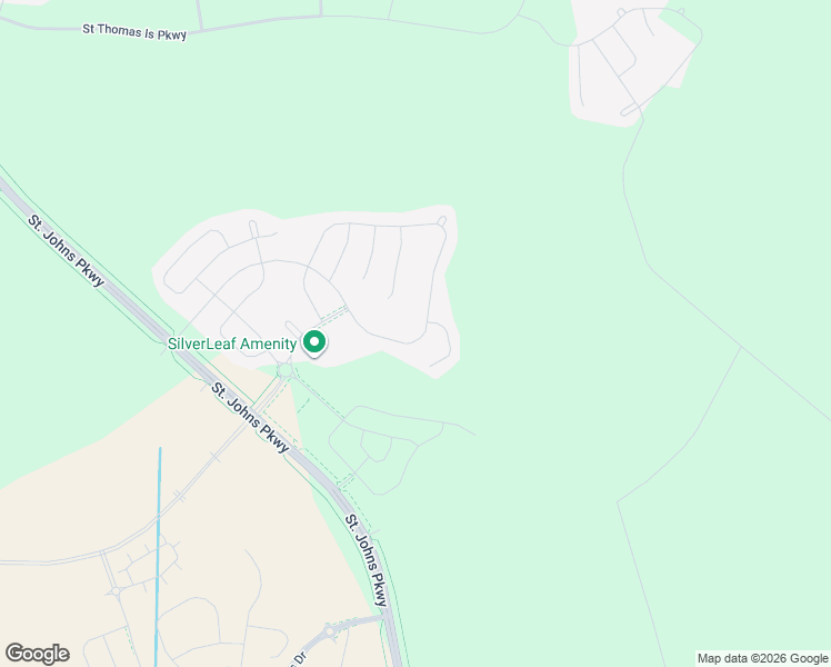 map of restaurants, bars, coffee shops, grocery stores, and more near 219 Silver Pine Drive in St. Augustine