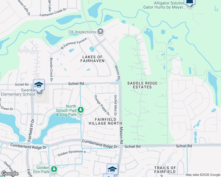 map of restaurants, bars, coffee shops, grocery stores, and more near 16803 Violet Trace Court in Cypress
