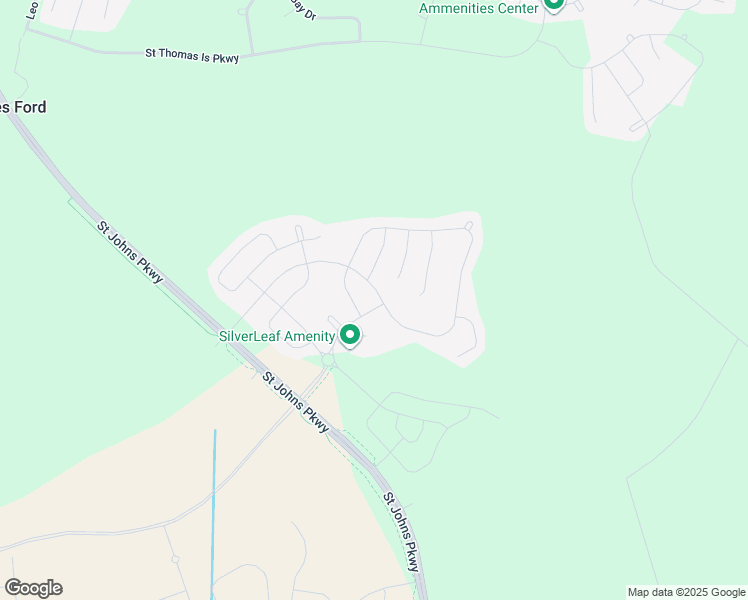 map of restaurants, bars, coffee shops, grocery stores, and more near 518 Silverleaf Village Drive in St. Augustine
