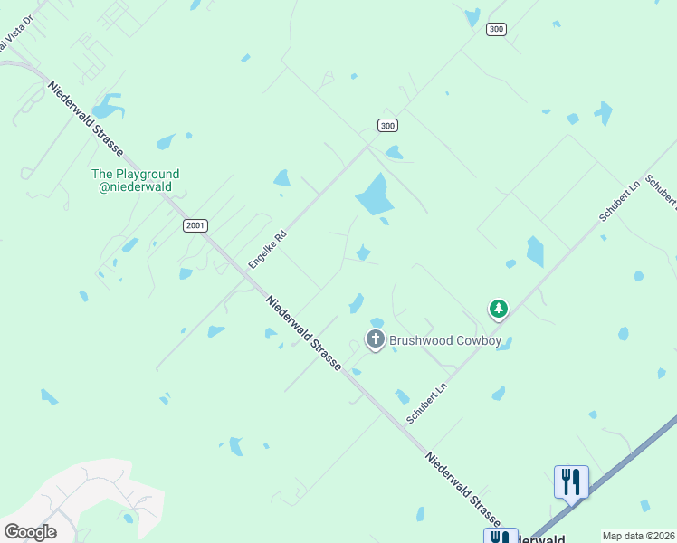 map of restaurants, bars, coffee shops, grocery stores, and more near 8161 Niederwald Strasse in Kyle