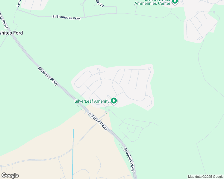 map of restaurants, bars, coffee shops, grocery stores, and more near 247 Silver Pine Drive in St. Augustine