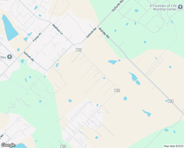 map of restaurants, bars, coffee shops, grocery stores, and more near 1650 Mathias Lane in Kyle
