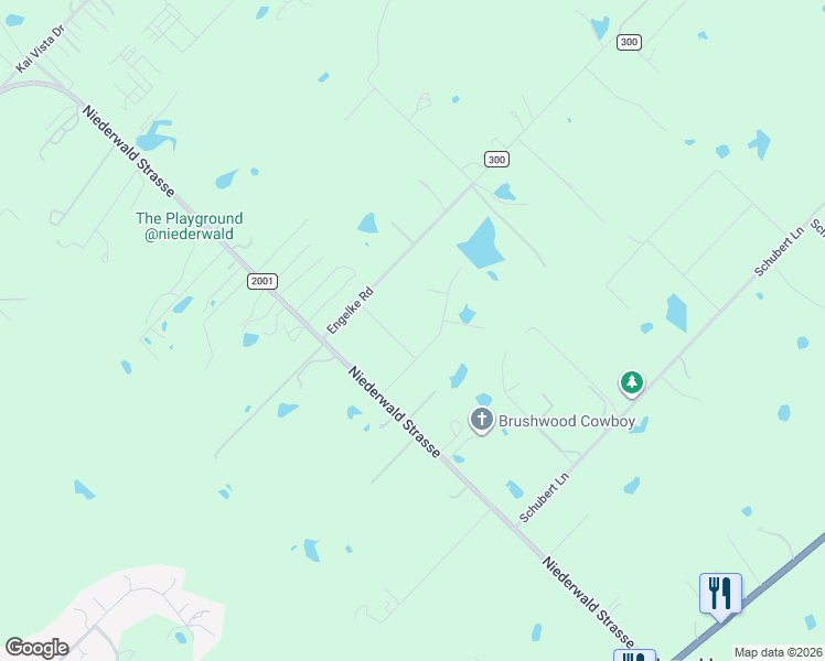 map of restaurants, bars, coffee shops, grocery stores, and more near 8161 Niederwald Strasse in Kyle