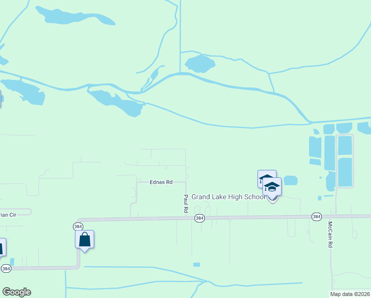 map of restaurants, bars, coffee shops, grocery stores, and more near 100 Kathy Road in Lake Charles