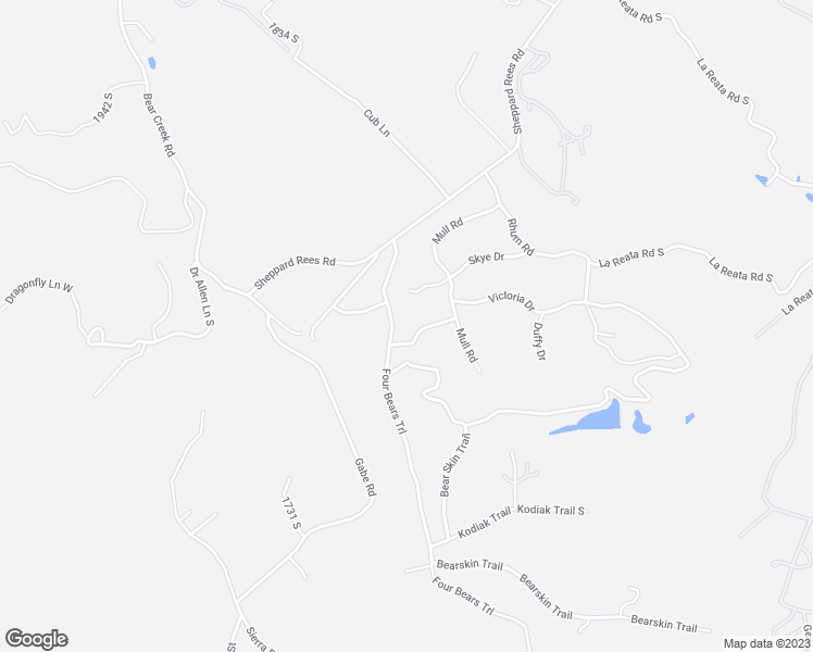 map of restaurants, bars, coffee shops, grocery stores, and more near 190 MacKay Dr in Kerrville