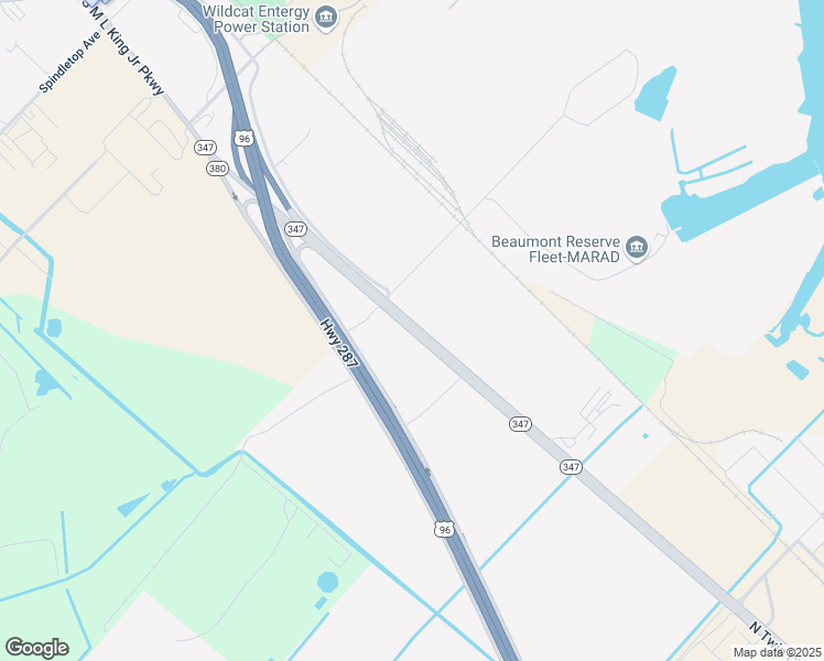 map of restaurants, bars, coffee shops, grocery stores, and more near 4424 Texas 347 in Beaumont