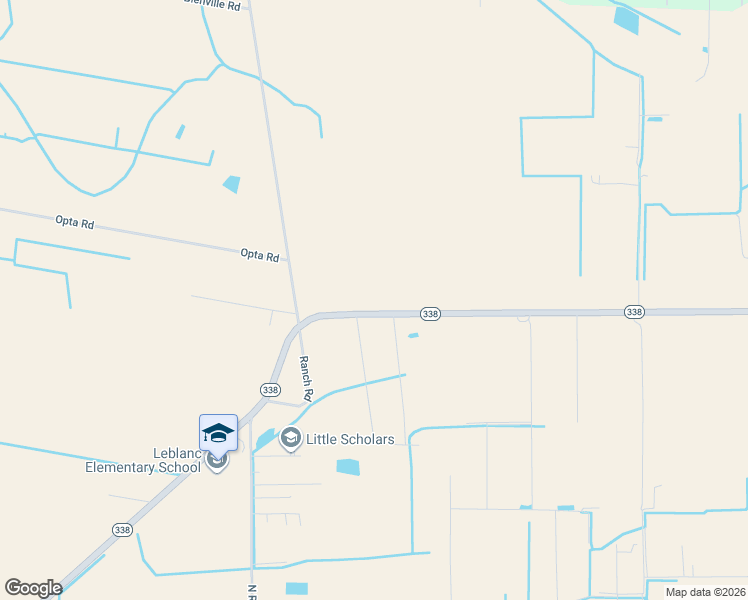 map of restaurants, bars, coffee shops, grocery stores, and more near 4124 Louisiana 338 in Abbeville