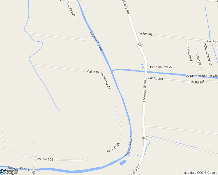 map of restaurants, bars, coffee shops, grocery stores, and more near 5416 Northside Road in New Iberia
