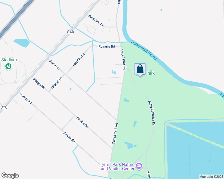 map of restaurants, bars, coffee shops, grocery stores, and more near 5690 Tyrrell Park Rd in Beaumont