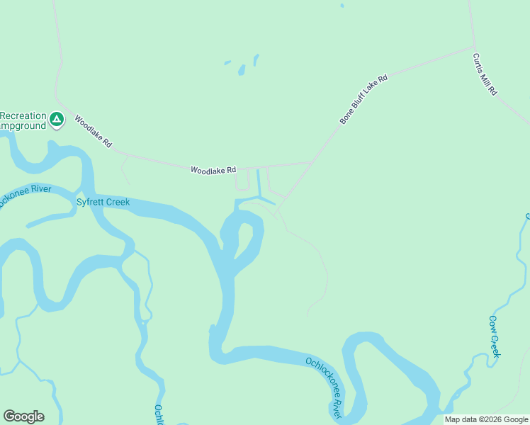 map of restaurants, bars, coffee shops, grocery stores, and more near 31 Bone Bluff Circle in Sopchoppy