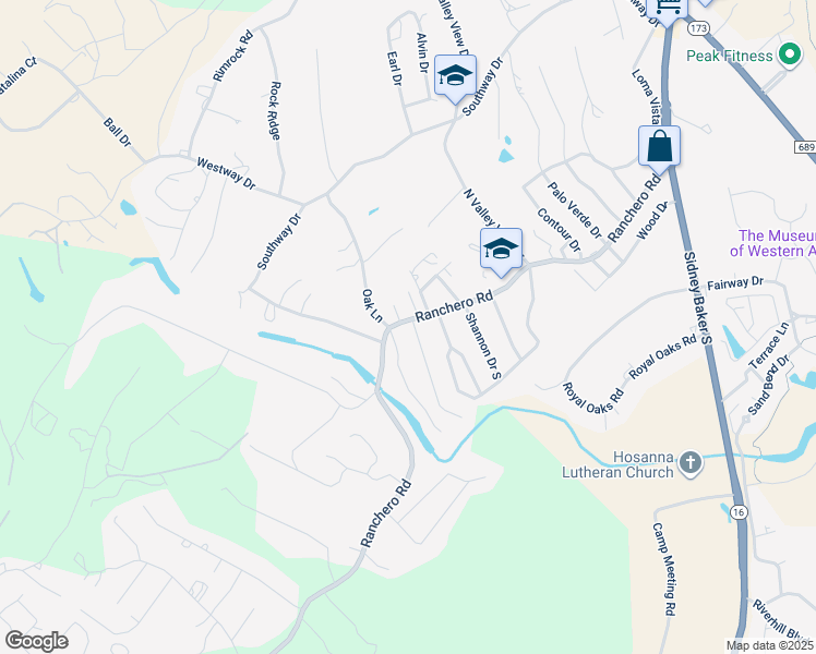 map of restaurants, bars, coffee shops, grocery stores, and more near 101 Quail Valley Drive in Kerrville