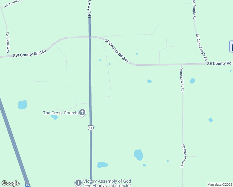 map of restaurants, bars, coffee shops, grocery stores, and more near 545 Southeast Burns Lane in Lake City