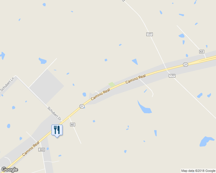 map of restaurants, bars, coffee shops, grocery stores, and more near 15501 Camino Real in Kyle