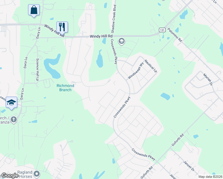 map of restaurants, bars, coffee shops, grocery stores, and more near 162 Pelican Bay Circle in Kyle