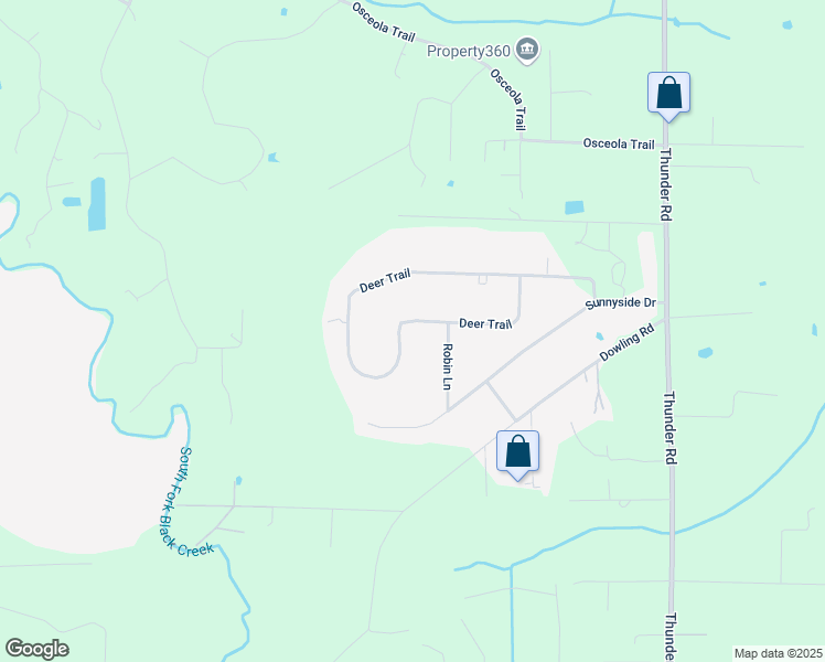 map of restaurants, bars, coffee shops, grocery stores, and more near 4214 Deer Trail in Middleburg