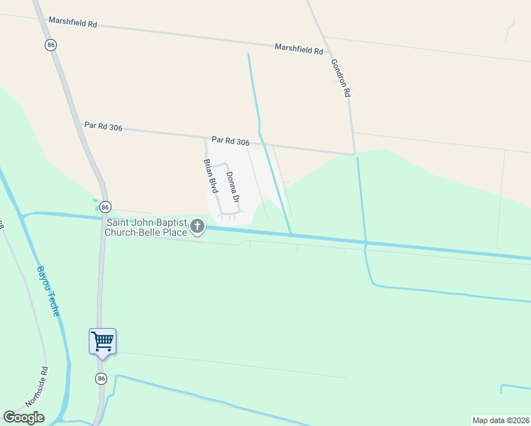 map of restaurants, bars, coffee shops, grocery stores, and more near 4901 Willie Johnny Road in New Iberia