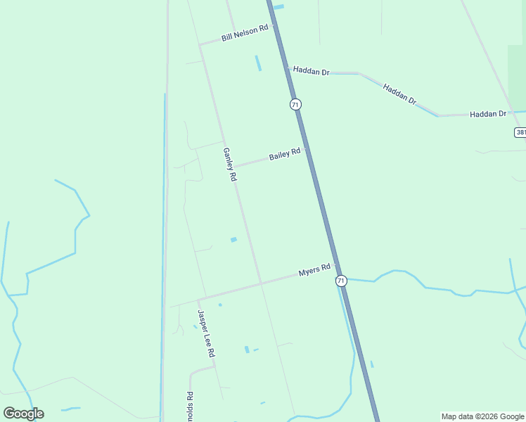 map of restaurants, bars, coffee shops, grocery stores, and more near 6532 Ganley Road in Wewahitchka