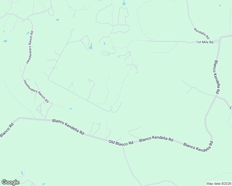 map of restaurants, bars, coffee shops, grocery stores, and more near 706 Red Rock Road in Blanco