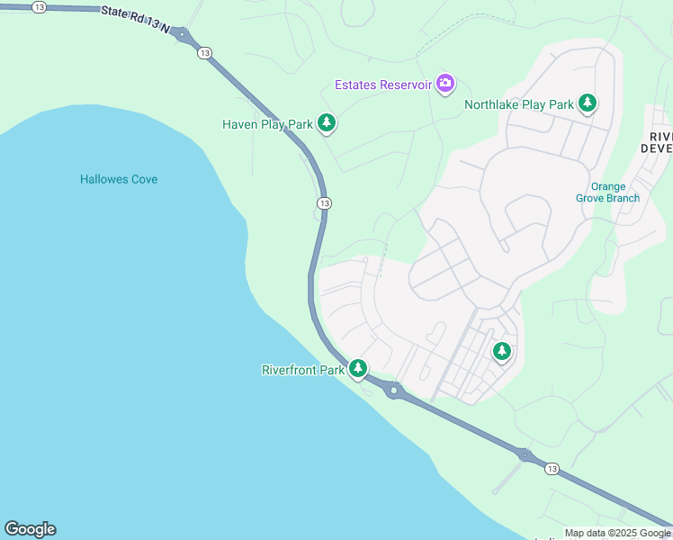 map of restaurants, bars, coffee shops, grocery stores, and more near 191 Chipola Trace in Saint Johns