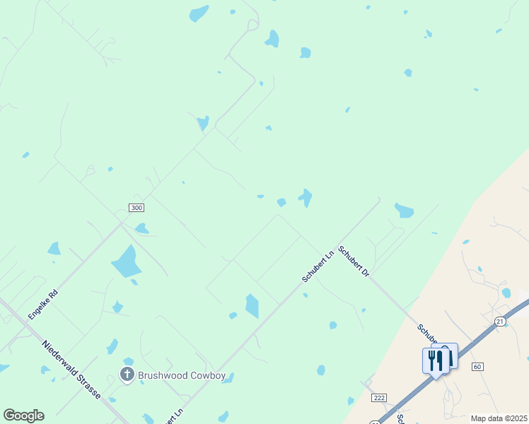 map of restaurants, bars, coffee shops, grocery stores, and more near 293 Alma Lane in Niederwald