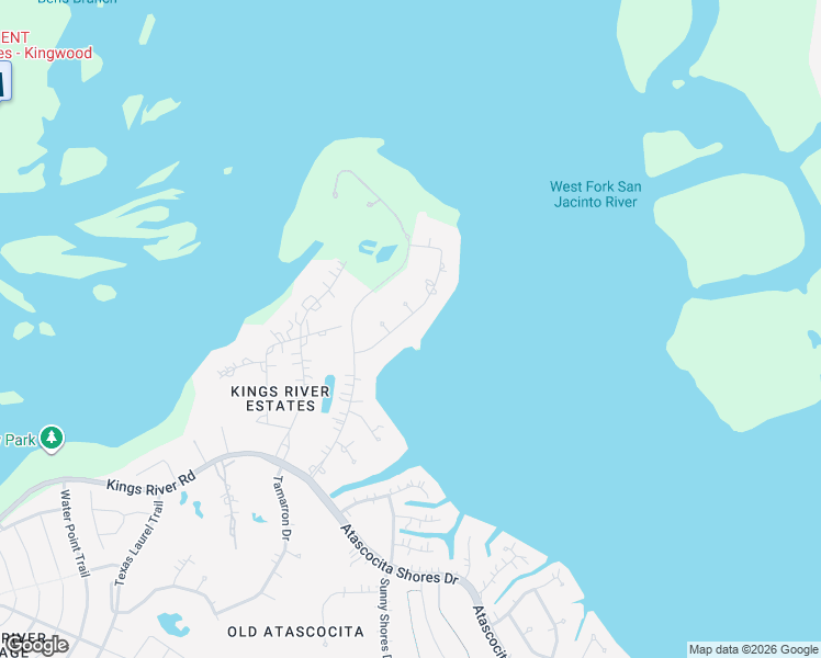 map of restaurants, bars, coffee shops, grocery stores, and more near 21198 Atascocita Place Drive in Humble