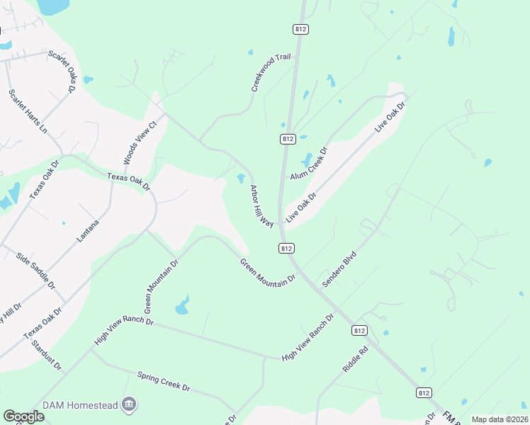 map of restaurants, bars, coffee shops, grocery stores, and more near 118 Arbor Hill Way in Cedar Creek