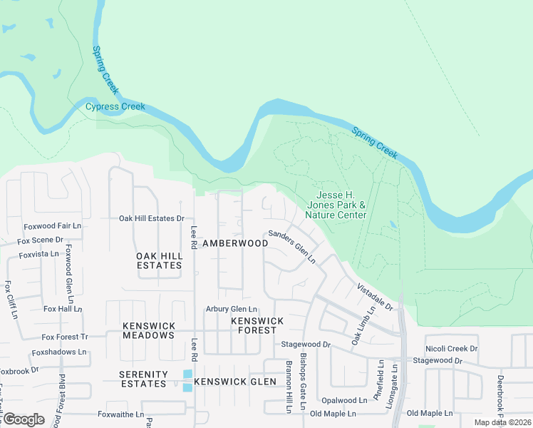map of restaurants, bars, coffee shops, grocery stores, and more near 8019 Arrington Forest Lane in Humble