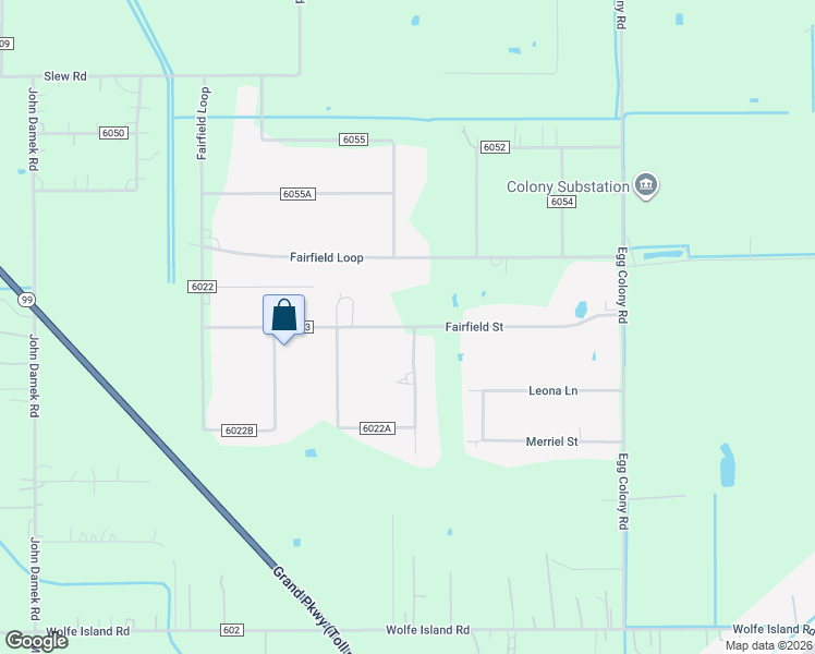 map of restaurants, bars, coffee shops, grocery stores, and more near 445 County Road 6022 in Dayton