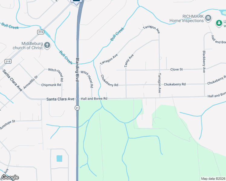 map of restaurants, bars, coffee shops, grocery stores, and more near 4379 Tarragon Avenue in Middleburg