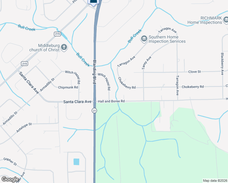 map of restaurants, bars, coffee shops, grocery stores, and more near 2891 Witch Hazel Road in Middleburg